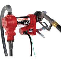 Pompe de transfert de carburant 12 V CC avec pistolet Canadian Safety Group Inc.