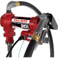 Pompe de transfert de carburant 12 V CC avec pistolet Canadian Safety Group Inc.