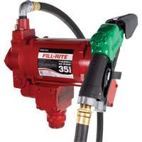 Pompe de transfert de carburant 115/230 V c. a. avec pistolet Canadian Safety Group Inc.
