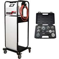 Pompette de purge de frein Brake-Pro &agrave; structure haute avec adaptateurs Canadian Safety Group Inc.