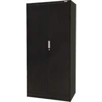 Armoire de rangement Hi-Boy, Acier, 4 Tablettes, 72" h x 36" la x 18" P, Noir Canadian Safety Group Inc.