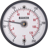 Surface Thermometers, Contact, Analogue, 0-250°F (-20-120°C) Canadian Safety Group Inc.