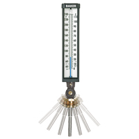 Variable Angle Industrial Thermometers, Contact, Analogue, 0-120°F (-17-49°C) Canadian Safety Group Inc.