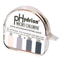 pHydrion CM-240 Hydrion Chlorine Test Paper Canadian Safety Group Inc.