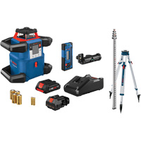 Revolve4000 Connected Self-Leveling Horizontal Rotary Laser Kit, 4000' (1219.2 m), 635 Nm Canadian Safety Group Inc.