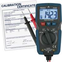 Multim&egrave;tre compact avec mesure de tension sans contact et certificat de calibration, Tension c.a./c.c., Courant c.a./c.c. Canadian Safety Group Inc.