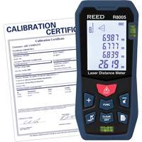 T&eacute;l&eacute;m&egrave;tre laser avec certificat de calibration, 0' - 164' (0 m - 50 m) Gamme de mesure, Num&eacute;rique (&eacute;lectronique) Canadian Safety Group Inc.