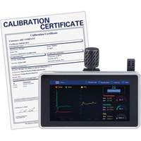 Analyseur de la qualit&eacute; de l'air avec support mural/de bureau et certificat de calibration Canadian Safety Group Inc.