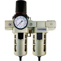 Airflo 400 Filter, Regulator & Coalescing Filter, 1/2" NPT, 150 PSI, 1.5 fl. Oz. Capacity Canadian Safety Group Inc.