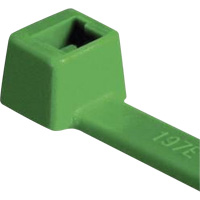 UL Rated PA66 Cable Ties, 4" Long, 18 lbs. Tensile Strength, Green Canadian Safety Group Inc.