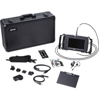High-Performance Videoscope Kit with Dual HD Camera & Long Camera Probe, 1280" L x 720" W Display, 1024 x 600 pixels, 4.9 mm (0.19") Camera Head Canadian Safety Group Inc.