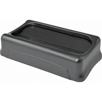 Contenants Slim Jim a/canaux de ventilation, Couvercle &agrave; battant, Plastique, Convient aux contenants 20-1/2" x 11-2/5" Canadian Safety Group Inc.