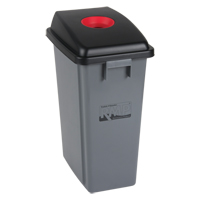 Classification des d&eacute;chets - couvercle, Couvercle ouvert, Plastique, Convient aux contenants  Canadian Safety Group Inc.