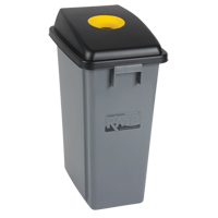 Classification des d&eacute;chets - couvercle, Couvercle ouvert, Plastique, Convient aux contenants  Canadian Safety Group Inc.