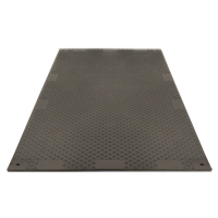 Medium-Duty Ground Protection, 4' x 8', Fiberglass/Polypropylene, Textured, Black Canadian Safety Group Inc.