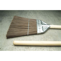 Railroad Broom, Wood Handle, Polypropylene Bristles, 55" L Canadian Safety Group Inc.