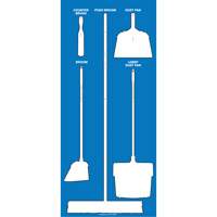 Tableau silhouett&eacute; sec Ultra Aluma-Lite (Anglais seulement) Canadian Safety Group Inc.