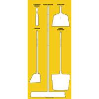 Tableau silhouett&eacute; sec Ultra Aluma-Lite (Anglais seulement) Canadian Safety Group Inc.