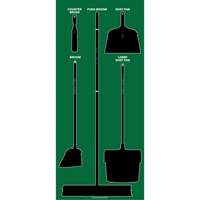 Tableau silhouett&eacute; sec Ultra Aluma-Lite (Anglais seulement) Canadian Safety Group Inc.