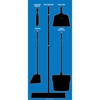 Tableau silhouett&eacute; sec Ultra Aluma-Lite (Anglais seulement) Canadian Safety Group Inc.