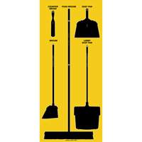 Tableau silhouett&eacute; sec Ultra Aluma-Lite (Anglais seulement) Canadian Safety Group Inc.