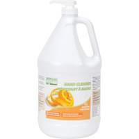 Orange Hand Cleaner, Cream, 4 L, Jug, Orange Canadian Safety Group Inc.