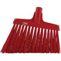 T&ecirc;te de balai oblique, Crins Extra-ferme, 12", Polyester, Rouge Canadian Safety Group Inc.