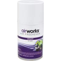 AirWorks&reg; Metered Air Fresheners, Vineyard, Aerosol Can Canadian Safety Group Inc.