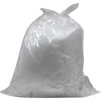 Industrial Garbage Bags, Utility, 20" W x 22" L, 0.64 mils, Clear, 23 L (6 Gal.) Capacity Canadian Safety Group Inc.