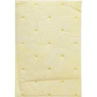 Tampon absorbant haute capacit&eacute; pour produits chimiques, Mati&egrave;res dangereuses, 14,5" x 9,25", 26,3 gal d'absorption Canadian Safety Group Inc.