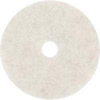 Tampon de m&eacute;lange naturel, 17", Brunissage, Blanc Canadian Safety Group Inc.