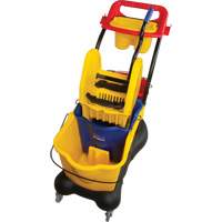 Multifunctional Mop Trolley, Down Press, 9.5 US Gal.(38 Quart), Yellow Canadian Safety Group Inc.