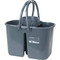 Mop Pail & Wringer, Strainer, 3.75 US Gal.(15 Quart), Grey Canadian Safety Group Inc.