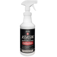 Nettoyant d&eacute;sinfectant pr&ecirc;t &agrave; l'emploi Janitori Assassin, 1 L, Bouteille &agrave; g&acirc;chette Canadian Safety Group Inc.