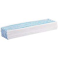 Disposable Mop Pad, Hook and Loop Style, Microfibre, 18" L x 4" W Canadian Safety Group Inc.