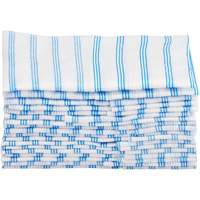Disposable Single-Use Cloths, Microfibre, Blue/White Canadian Safety Group Inc.