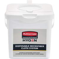Microfibre Cloth Charging Bucket, White Canadian Safety Group Inc.