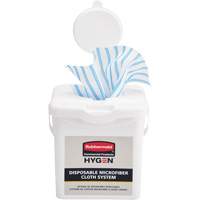 Microfibre Cloth Charging Bucket, White Canadian Safety Group Inc.
