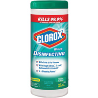 Lingettes d&eacute;sinfectantes, 35 lingettes Canadian Safety Group Inc.