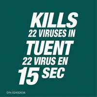 Lingettes d&eacute;sinfectantes, 75 lingettes Canadian Safety Group Inc.