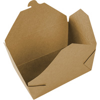 Contenants pour aliments &agrave; emporter Kraft, Ondul&eacute;, Rectangulaire Canadian Safety Group Inc.
