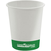 Gobelets en papier compostable chaud/froid &agrave; paroi simple, 16 oz, Multicolore Canadian Safety Group Inc.