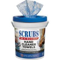 Hand Cleaner Towels, 72 Wipes, 12" x 10" Canadian Safety Group Inc.