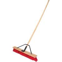 Balai-brosse &agrave; manche renforc&eacute;, 24", Moyen, Soies PVC Canadian Safety Group Inc.