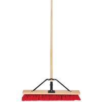 Balai-brosse &agrave; manche renforc&eacute;, 24", Moyen, Soies PVC Canadian Safety Group Inc.