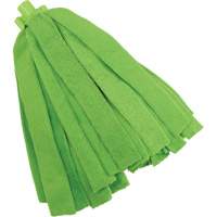 Socket Mop, Green, Microfibre, Cut Style Canadian Safety Group Inc.