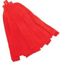 Socket Mop, Red, Microfibre, Cut Style Canadian Safety Group Inc.