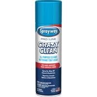 Nettoyant tout usage Pro Line Crazy Clean, 19 oz., Canette a&eacute;rosol Canadian Safety Group Inc.