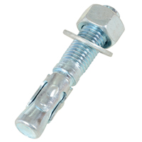 Wedge Bolt Anchor, Zinc Plated, 3/4" x 4-1/4" Canadian Safety Group Inc.