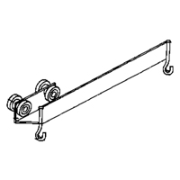 Rouleau d&eacute;port&eacute; &agrave; chevauchement des murs-rideaux Canadian Safety Group Inc.